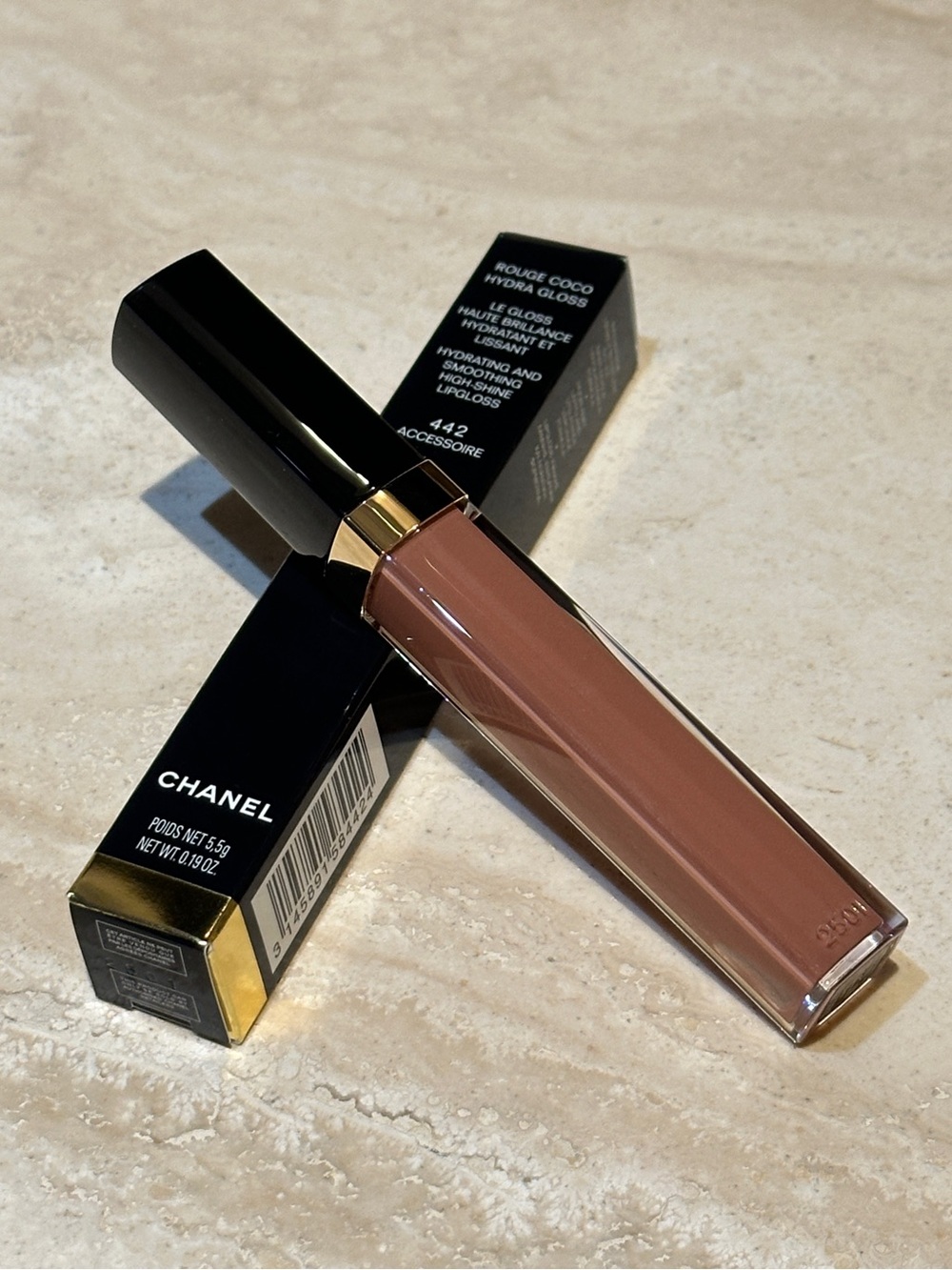 CHANEL Rouge Coco Hydra Gloss Lipgloss - 442 ACCESSOIRE
